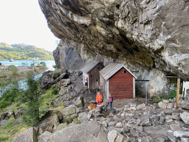 Helleren in Jøssing fjord, part of UNESCO Geo Park
