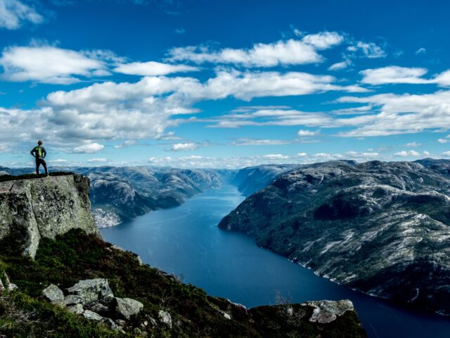 Lysefjorden. Photo by Carl Cerstrand on Unsplash