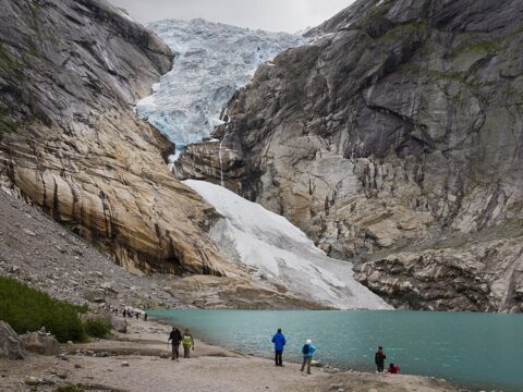 Birksdalsbreen Glacier